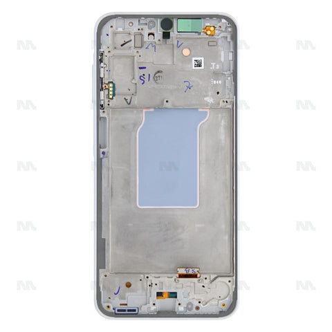 Chassis + Ecran Officiel Service Pack + Vitre pour Samsung Galaxy A26 5G A266B - Blanc