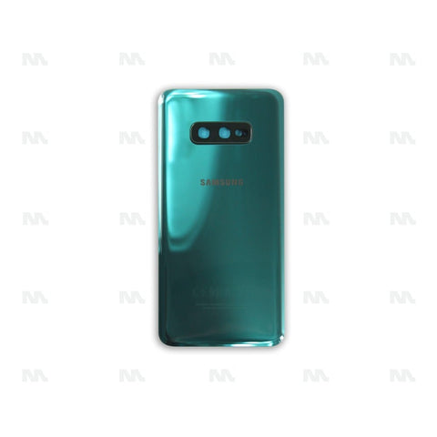 Vitre arrière pour Samsung Galaxy S10e G970F avec prisme objectif vert OEM
