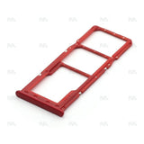 Support pour carte SIM rouge OEM pour Samsung Galaxy A21s A217F