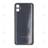 Vitre arrière pour Samsung Galaxy A04e A042F avec objectif - Noir - OEM