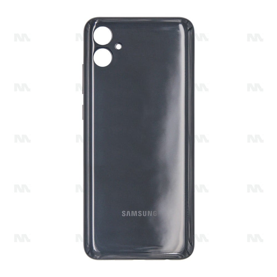 Vitre arrière pour Samsung Galaxy A04e A042F avec objectif - Noir - OEM