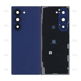 Vitre arrière pour Samsung Galaxy Z Fold6 F956B avec objectif bleu marine Original
