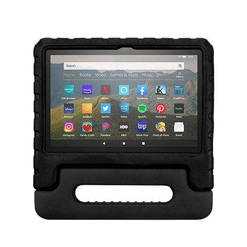 Étui pour tablette Rixus RXTC06 pour enfants pour Apple iPad 10,2 pouces (2021, 2019), iPad Air 3 10,5 pouces (2019), iPad Pro 10,5 pouces (2018) Noir
