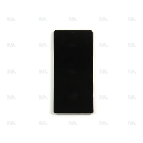 Chassis + Ecran Officiel Service Pack + Vitre pour Samsung Galaxy S10 Lite G770F - Prism White
