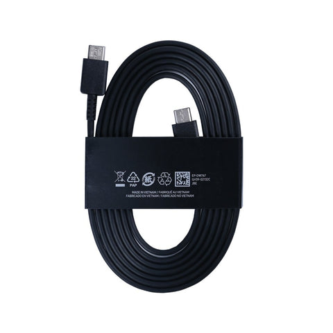 Câble de données USB-C vers USB-C 180 cm noir Boîte de vente au détail
