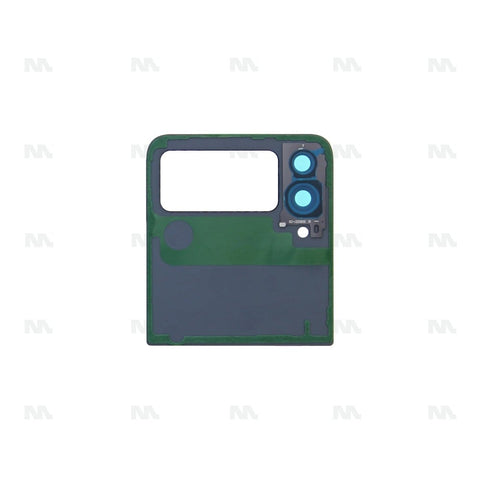 Vitre arrière supérieure avec lentille bleue OEM pour Samsung Galaxy Z Flip4 F721B