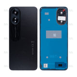 Vitre arrière pour Oppo A18 avec lentille noir brillant OEM