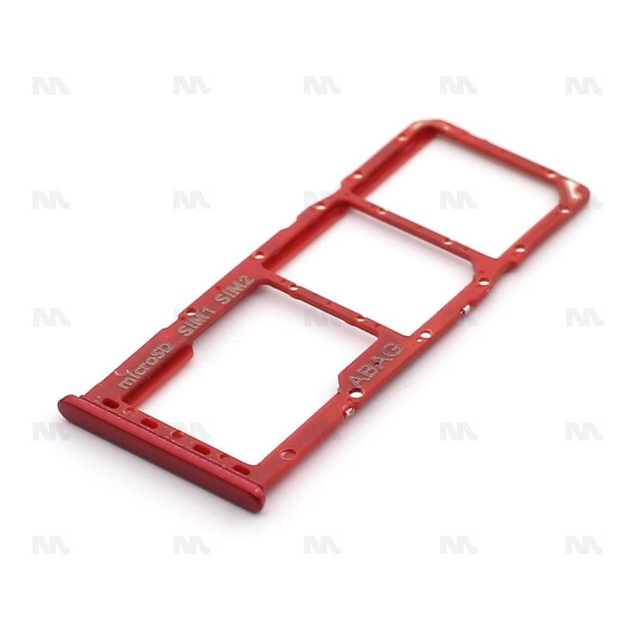 Support pour carte SIM rouge OEM pour Samsung Galaxy A21s A217F