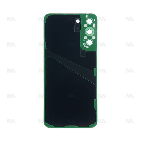 Vitre arrière pour Samsung Galaxy S22 Plus S906B avec objectif Phantom White OEM