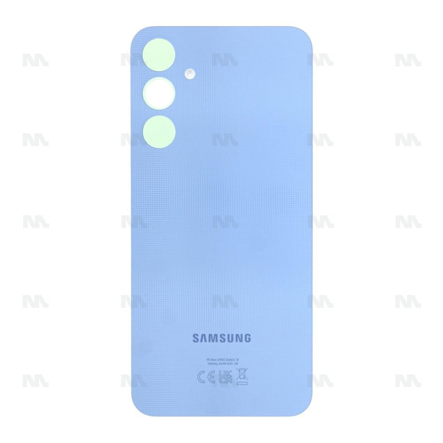 Vitre arrière sans objectif pour Samsung Galaxy A25 A256B - Bleu optimiste - Original
