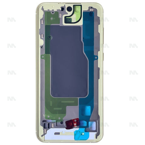 Cadre central pour Samsung Galaxy A55 5G A556B - Lemon - Original