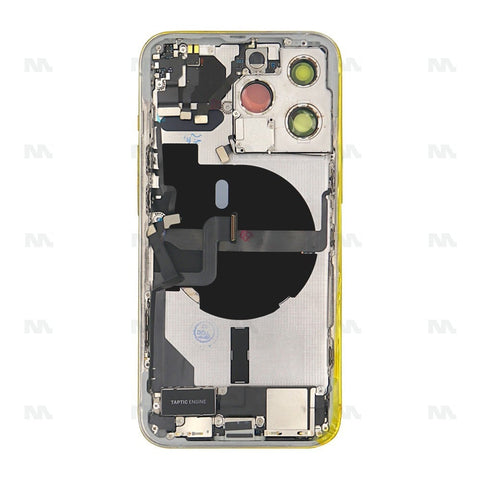 Boîtier pour Apple iPhone 13 Pro avec petites pièces argentées OEM