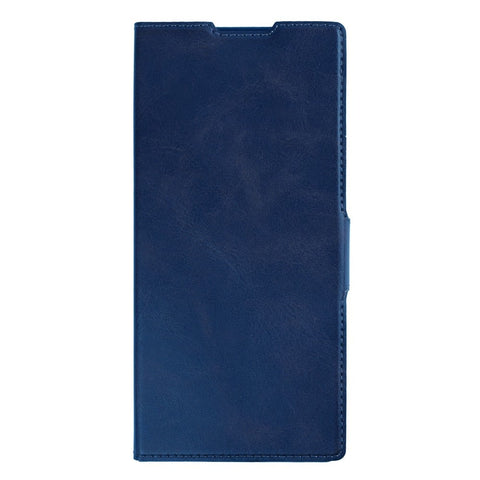 Étui portefeuille Rixus avec porte-stylo pour Samsung Galaxy Z Fold 7 bleu