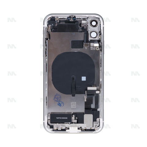Boîtier pour Apple iPhone 11 avec petites pièces, blanc, OEM