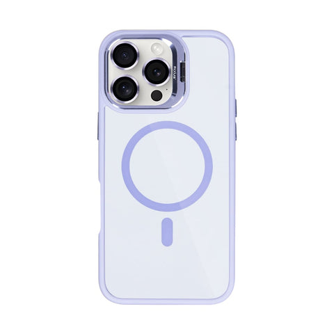 Étui Rixus Classic 03 avec MagSafe pour Apple iPhone 16 Pro violet clair