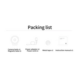 Caméra de Surveillance 2K Xiaomi C100 Support Magnétique - Blanc