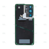 Vitre arrière pour Samsung Galaxy S21 Ultra 5G G998B avec objectif Phantom Black OEM