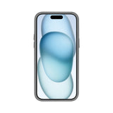 Étui Rixus Classic 03 avec MagSafe pour Apple iPhone 15 Pro gris titane
