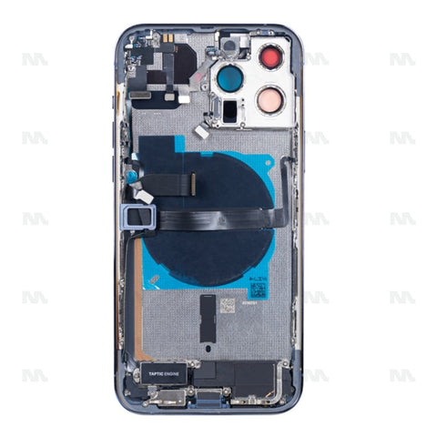 Boîtier avec petites pièces pour Apple iPhone 13 Pro Max - Vert alpin - OEM