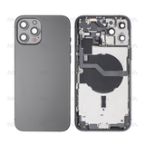 Boîtier avec petites pièces pour Apple iPhone 12 Pro Max - Graphite - OEM