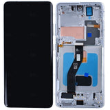 Chassis + Ecran OLED + Vitre pour Samsung Galaxy S21 Ultra 5G G998B - Phantom Silver