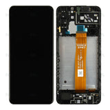 Chassis + Ecran Officiel Service Pack + Vitre pour Samsung Galaxy A04s A047F