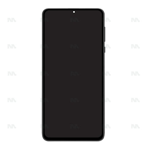 Chassis + Ecran OLED + Vitre pour Samsung Galaxy A72 A725F - Awesome Black