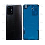 Vitre arrière pour Oppo A94 5G avec objectif – Noir fluide – OEM