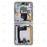 Chassis + Ecran LCD complet pour Samsung Galaxy Z Flip 4 (SM-F721B) Interne (GH82-30238F) - Bleu Marine