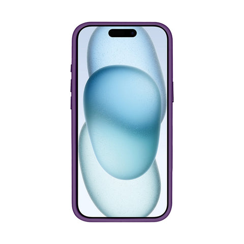 Étui Rixus Classic 03 avec MagSafe pour Apple iPhone 14 Pro Max violet foncé