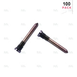 Vis inférieures dorées pour iPhone 16 Pro et 16 Pro Max (lot de 100)
