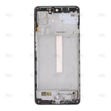Chassis + Ecran OLED + Vitre pour Samsung Galaxy M52 5G M526B - Blazing Black