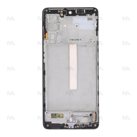 Chassis + Ecran OLED + Vitre pour Samsung Galaxy M52 5G M526B - Blazing Black