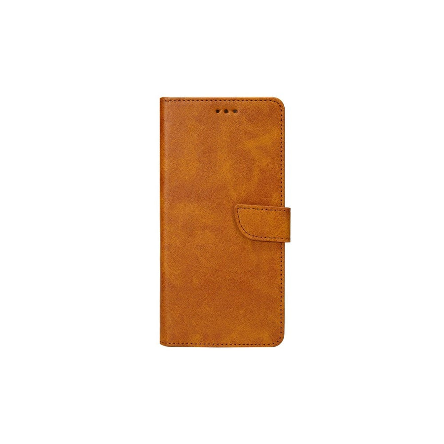 Bibliothèque Rixus pour Apple iPhone 15 Marron clair