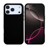 Coque souple en TPU Rixus pour Apple iPhone 17 Pro Max Noir