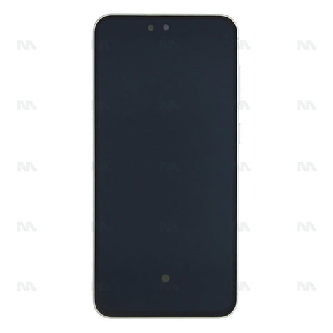 Chassis + Ecran Officiel Service Pack + Vitre pour Samsung Galaxy A56 A566B GH82-36829C - Olive