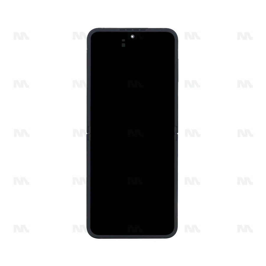 Chassis + Ecran Officiel Service Pack + Vitre pour Samsung Galaxy Z Flip7 FE F761B - Noir