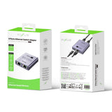 Adaptateur commutateur Ethernet 3 ports Rixus RXEA03 gris