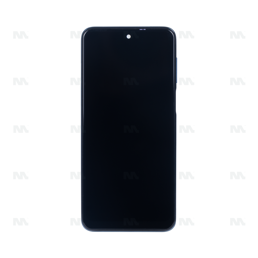 Chassis + Ecran Original OEM + Vitre pour Xiaomi Redmi Note 10 Lite - Interstellar Black