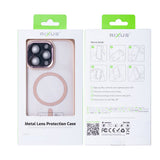 Étui Rixus Classic 04 avec MagSafe pour Apple iPhone 14 Pro Max rose