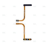 Nappe de capteur d'empreintes digitales pour Samsung Galaxy A26 A266B avec bouton d'alimentation - Noir - OEM