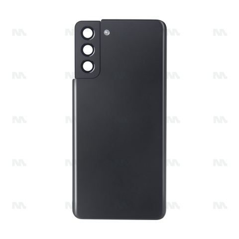Vitre arrière pour Samsung Galaxy S21 Plus 5G G996B avec objectif Phantom Black OEM