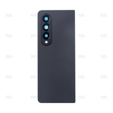 Vitre arrière pour Samsung Galaxy Z Fold4 5G F936B avec objectif Phantom Black OEM
