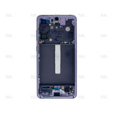Chassis + Ecran Officiel Service Pack + Vitre pour Samsung Galaxy S21 FE G990B Lavender