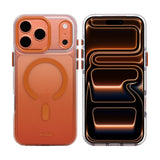 Coque Rixus Aero Shield Compatible MagSafe pour Apple iPhone 17 Pro, 18 Pro - Orange