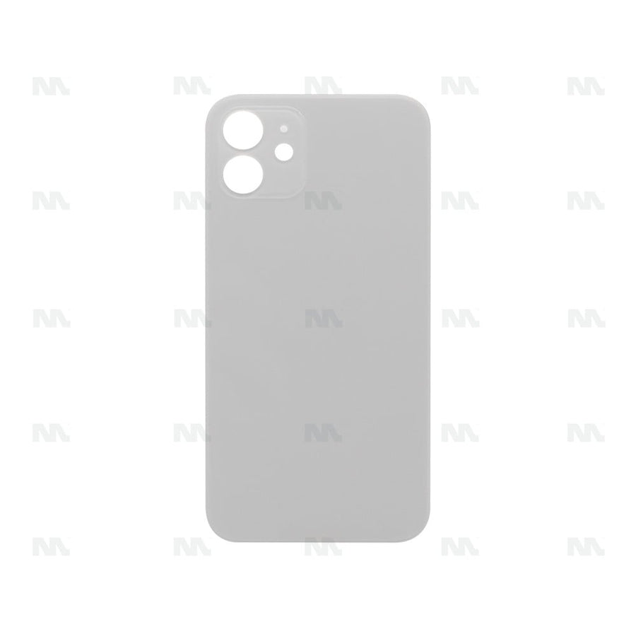 Vitre arrière avec bloc complet pour Apple iPhone 12 – Blanc – Compatible