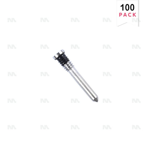 Vis inférieures argentées pour iPhone 16, 16 Plus, 16 Pro, 16 Pro Max (lot de 100)