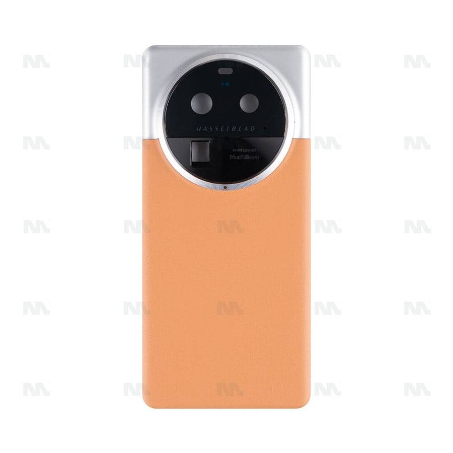 Vitre arrière pour Oppo Find X6 Pro avec objectif marron OEM