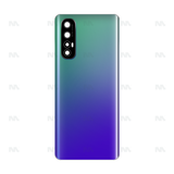 Vitre arrière Oppo Reno 3 Pro avec objectif bleu auroral OEM