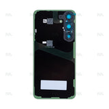 Vitre arrière pour Samsung Galaxy S24 Plus S926B avec lentille, noir onyx, OEM